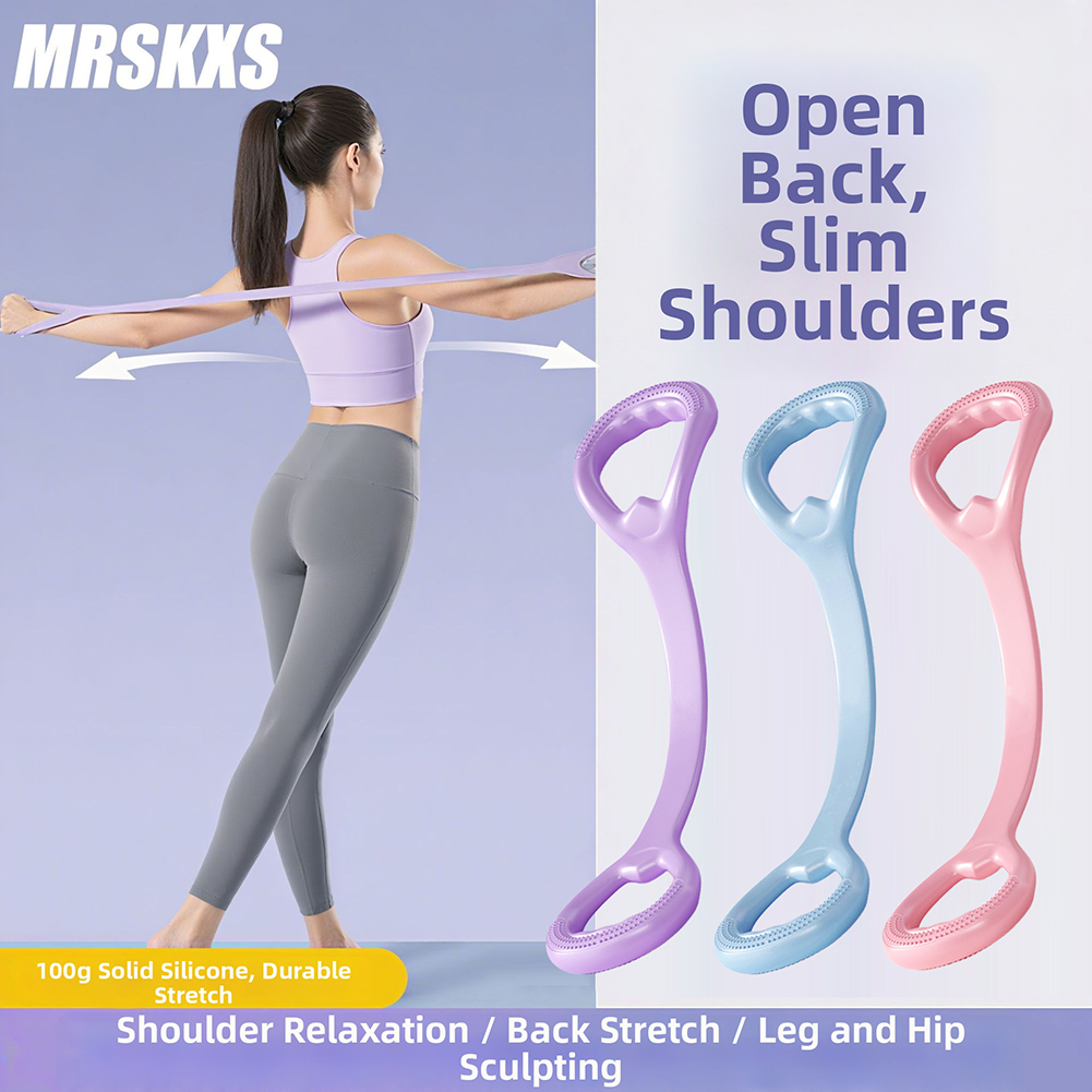 8-Shape Elastic Exercise Band  - Posture Corrector Back ulasan dan harga