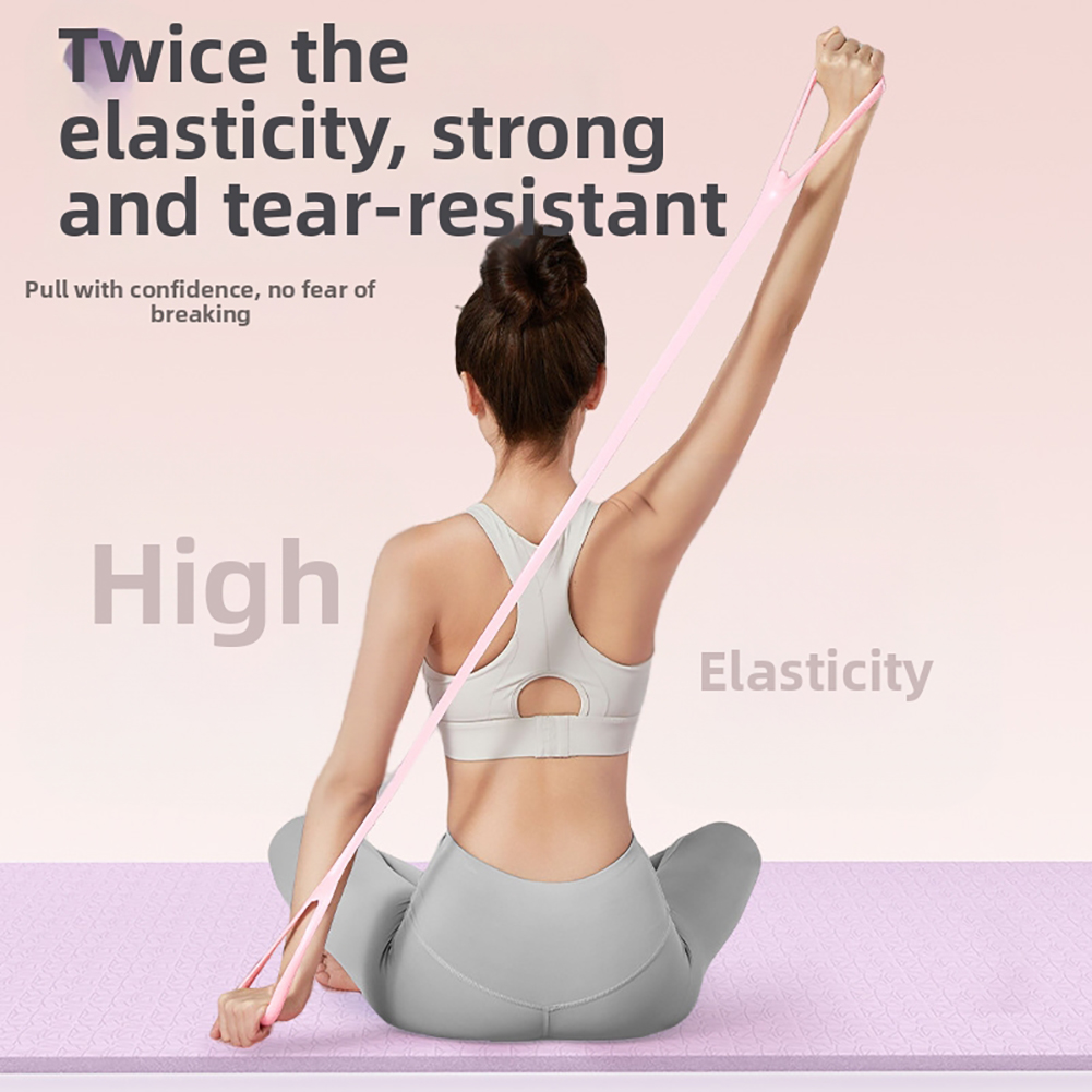 8-Shape Elastic Exercise Band  - Posture Corrector Back ulasan dan harga
